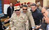 Le général Abdel Fattah al-Sissi (Crédit : Armée égyptienne/AFP/Archives)