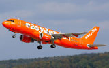 Un airbus de la compagnie EasyJet. Illustration. (Crédit : Biggerben/CC BY-SA 3.0/Wikimedia Commons)