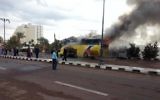 Une bombe visant un autobus de pèlerins chrétiens sud-coréens a fait quatre morts dimanche dans le Sinaï, dans le premier attentat contre des étrangers en Egypte depuis que l'armée a destitué le président islamiste Mohamed Morsi (Crédit : AFP)