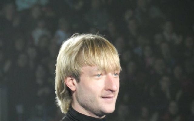 Evgeni Plushenko à Prague, en 2011 (Crédit : CC BY Dahmeli/Wikimedia Commons)