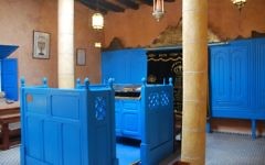 La synagogue d'Essaouira, au Maroc (Crédit : russavia/Wikimedia Commons/File)