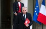 Jean-Marc Ayrault, à la sortie de l'Elysée le 23 janvier 2014 à Paris (Crédit : AFP/Archives/Alain Jocard)
