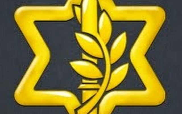 Logo Tsahal. (Crédit : Capture d'écran YouTube)