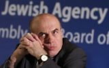 Natan Sharansky, directeur de l'Agence juive (Crédit : Miriam Alster/Flash90)