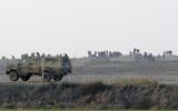 Image illustrant une Jeep de l’armée israélienne (Crédit : David Buimovitch/Flash90)