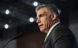 Le ministre des Finances israélien Yair Lapid (Crédit : Flash 90)