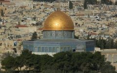 La mosquée Al-Aqsa, dans la vieille ville de Jérusalem (Crédit : CC0 1.0)