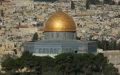 La mosquée Al-Aqsa, dans la vieille ville de Jérusalem (Crédit : CC0 1.0)