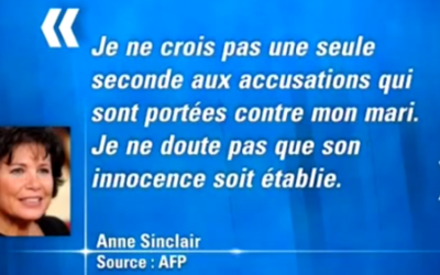 Anne Sinclair (Crédit : capture d'écran BFMTV YouTube)