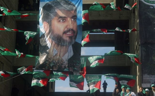 Khaled Meshaal (Crédit : Abed Rahim Khatib/Flash 90)