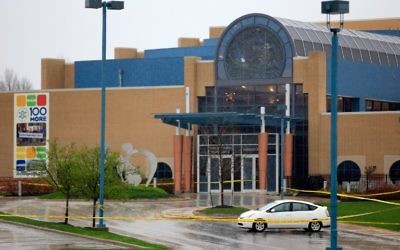 Le centre communautaire juif de Overland park (Crédit : Jamie Squire/Getty Images/AFP)