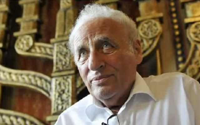 Le leader juif hongrois Gusztav Zoltai (Crédit : capture d'écran YouTube)