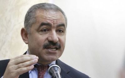 Mohammed Shtayyeh (Crédit : Miriam Alster/Flash 90)