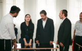 Scène de Guett - Le Procès de Viviane Amsalem (Crédit : autorisation Films Distribution)
