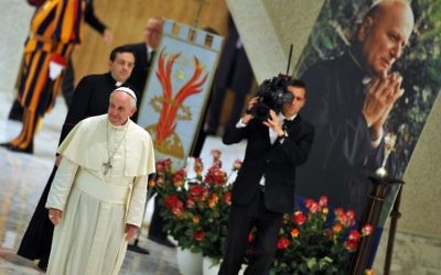 Le pape François (Crédit : AFP)