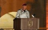 Benny Gantz (Crédit : Yonatan Sindel/Flash 90)