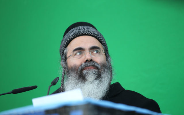 Rabbi Amnon Yitzchak (Crédit : Nati Shoat/Flash90)