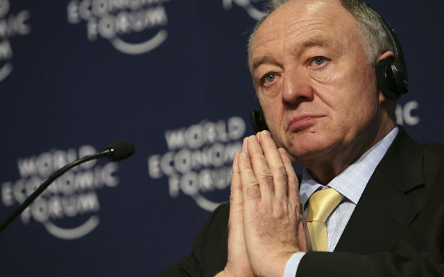 Ken Livingston, ancien maire de Londres au forum économique mondial de Davos en janvier 2008 (Crédit : World Economic Forum from Cologny, Switzerland/CC BY-SA 2.0) Ken Livingston, ancien maire de Londres au forum économique mondial de Davos en janvier 2008 (Crédit : World Economic Forum from Cologny, Switzerland/CC BY-SA 2.0)