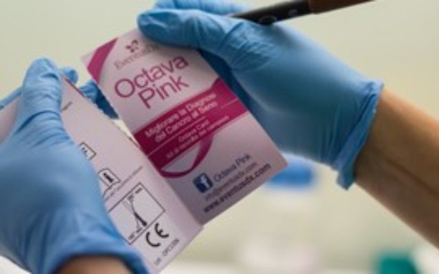 Test sanguin Octava développé pour détecter précisément les tumeurs des cancers du sein (Crédit : EventusDx) Test sanguin Octava développé pour détecter précisément les tumeurs des cancers du sein (Crédit : EventusDx)