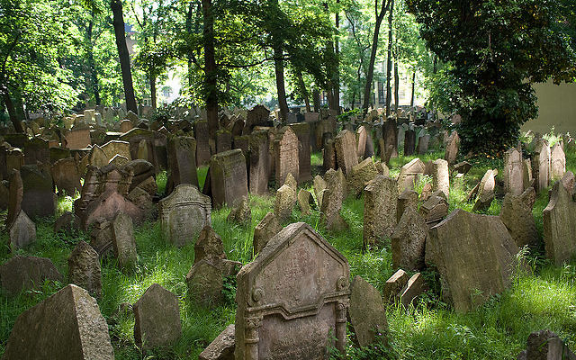 Le vieux cimetière juif de Prague (Photo : Flickr -autorisation)