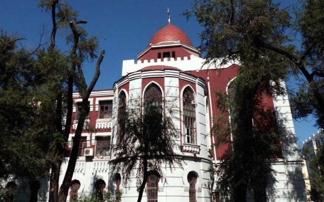 La synagogue de Harbin (Crédit :  Erica Lyons/Times of Israel)
