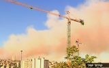Incendie à Ein Kerem (Crédit : capture d'écran Deuxième chaîne)