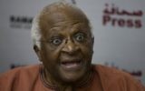 Desmond Tutu. (Crédit : Wissam Nassar/Flash90)
