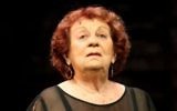 Hanna Maron (1923-2014) (Crédit: Moshe Shai/Flash90/File)