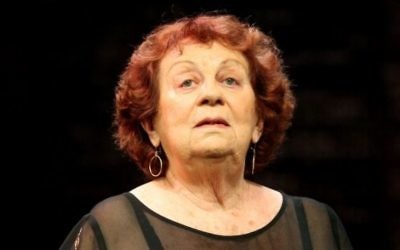 Hanna Maron (1923-2014) (Crédit: Moshe Shai/Flash90/File)