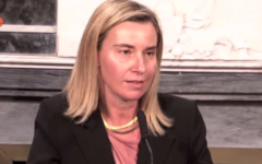 Federica Mogherini (Crédit : capture d'écran YouTube)