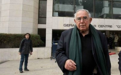 Avraham Shalom, ancien chef du Shin Bet (Crédit : Flash 90)