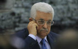 Mahmoud Abbas (Crédit : AFP/ABBAS MOMANI)