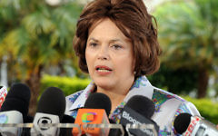 La présidente Dilma Roussef (Crédit : Roosewelt Pinheiro/Abr - Agência Brasil/CC BY  3.0/Wikimedia commons)