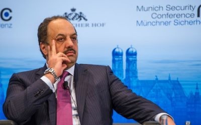 Khalid bin Mohammed al-Attiyah (Crédit : Mueller/MSC)