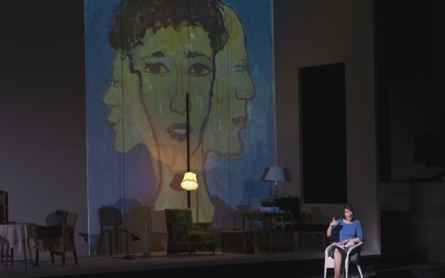 Charlotte Salomon joué par Wokalek ( Crédit : Salzburger Festspiele / Ruth Walz)