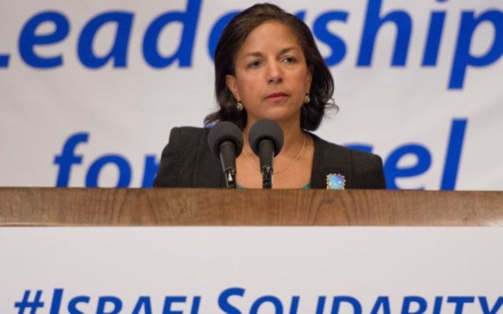 Susan Rice (Crédit : Ron Sachs)
