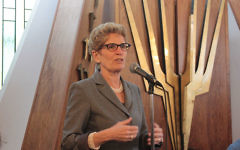 Kathleen Wynne (Crédit  : Uiaeli/Wikimedia commons/CC BY SA3.0)
