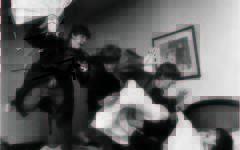 Les Beatles (Crédit : Harry-Benson)