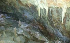 Une grotte découverte dans les collines de Jérusalem (Crédit : Lior Cohen, Nature and Parks Authority)