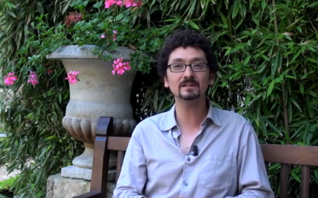Capture d’écran David Foenkinos (Crédit : Gallimard/YouTube)