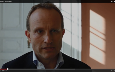 Le ministre danois des Affaires étrangères danois, Martin Lidegaard (Crédit : Capture d'écran YouTube)
