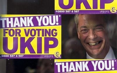 Nigel Farage (Crédit : JUSTIN TALLIS / AFP)