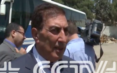 Capture d’écran d'Atef Tarawneh (Crédit : YouTube)