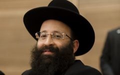 Le rabbin du mur Occidental, Shmuel Rabinovitch. (Crédit : Flash90)