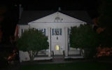 L'immeuble de la fraternité de l'Alpha Epsilon Pi de l'Université d'Emory (Crédit : Capture d'écran YouTube)
