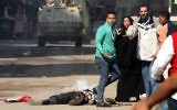 Des rassemblements salafistes ont été organisés pour protester contre la destitution de Mohamed Morsi qui ont fait deux morts en Egypte - 28 novembre 2014 (Crédit : AFP)