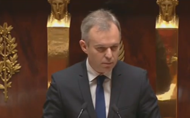 Capture d’écran François de Rugy (Crédit : LCP) Capture d’écran François de Rugy (Crédit : LCP)