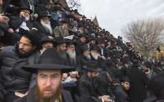 Des émissaires du mouvement Habad Loubavitch venus du monde entier assister à la conférence annuelle à New York, Etats-Unis. (Crédit : Adam Ben Cohen/Chabad.org)