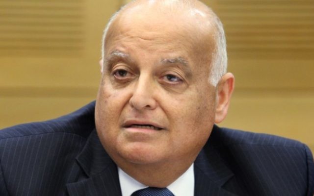 Salim Joubran (Crédit : Flash 90)