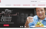 Capture d'écran du site Tefal en anglais